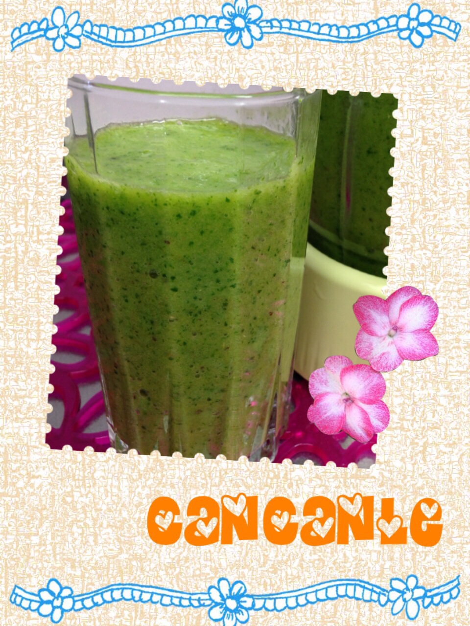 瘦身绿色浆汁_初学者的做法