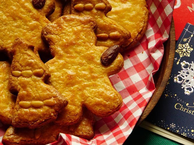 耶诞杏仁饼干的做法