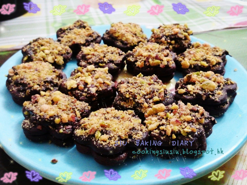 情人节 。软心巧克力曲奇 ~附影片教学的做法