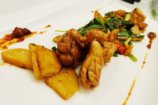 麻辣马铃薯鸡(豆油伯缸底酱油)的做法