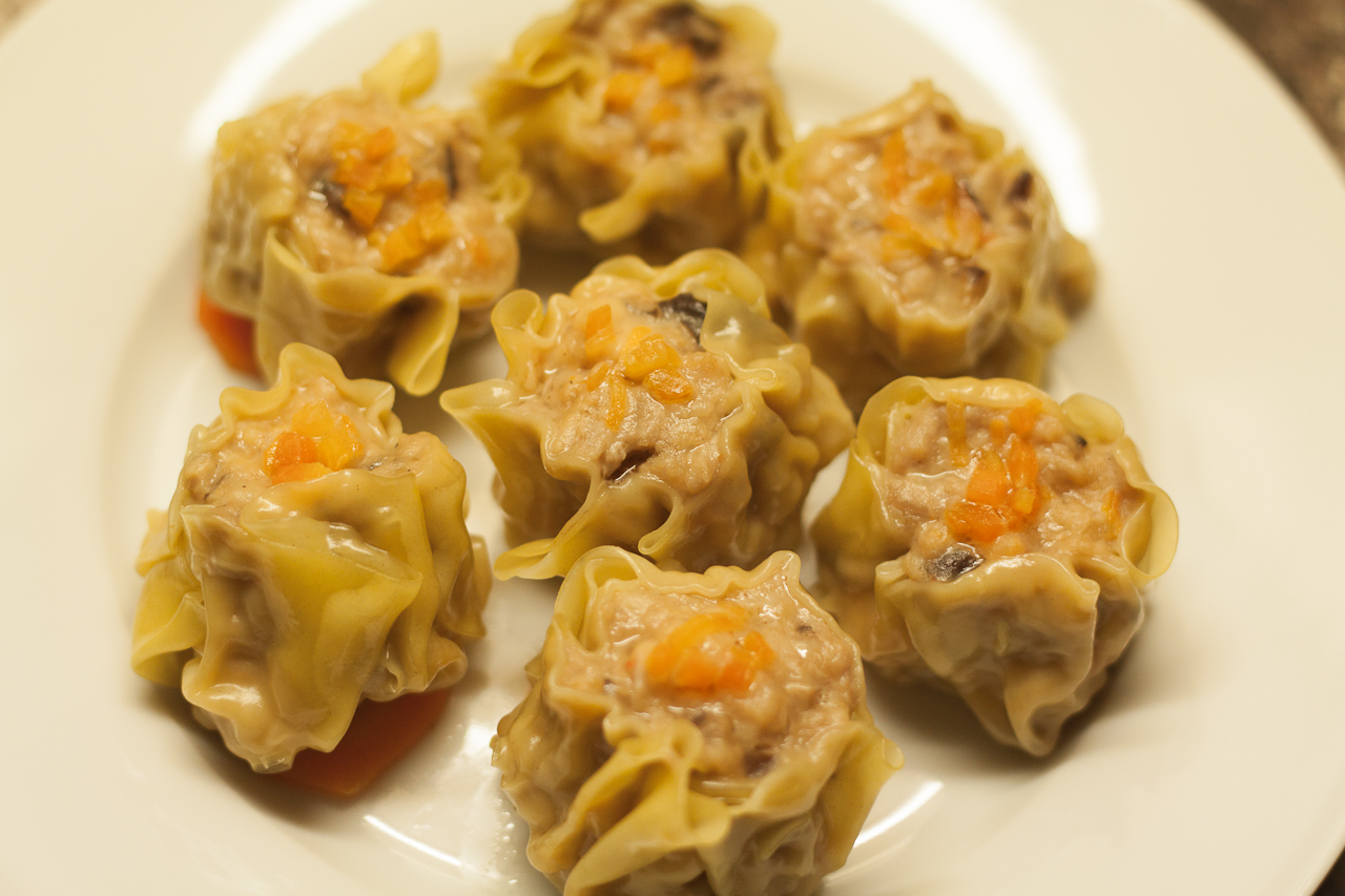 虾肉烧卖的做法