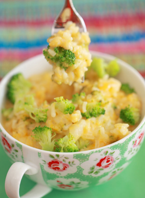 微波炉奶酪花菜杯的做法