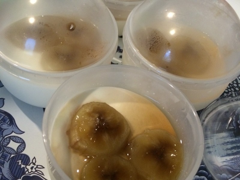 香草味香蕉奶酪的做法