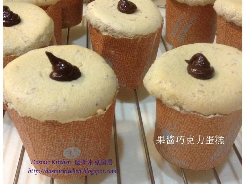 果酱巧克力杯子蛋糕的做法