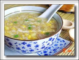 鸡茸玉米羹的做法