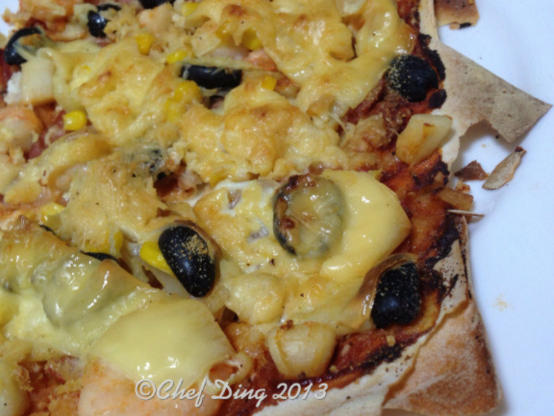 CDE 春卷皮都可以做批萨PIZZA的做法