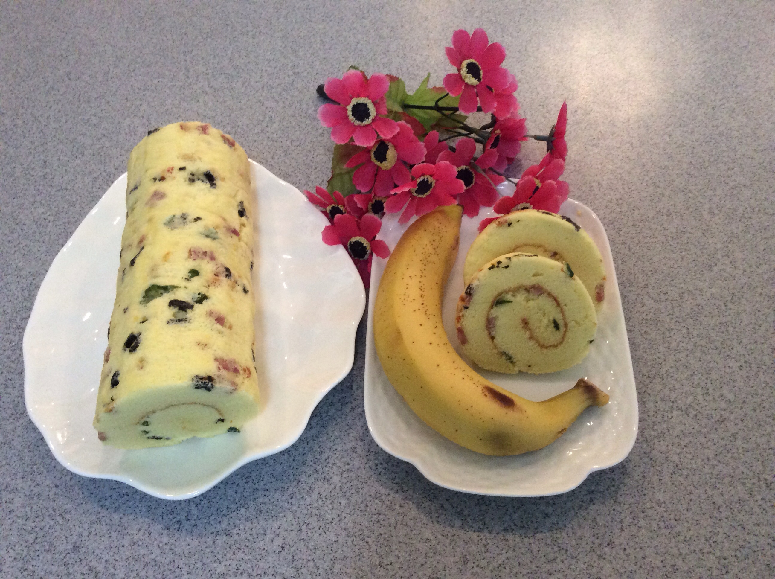 培根海苔蛋糕卷的做法