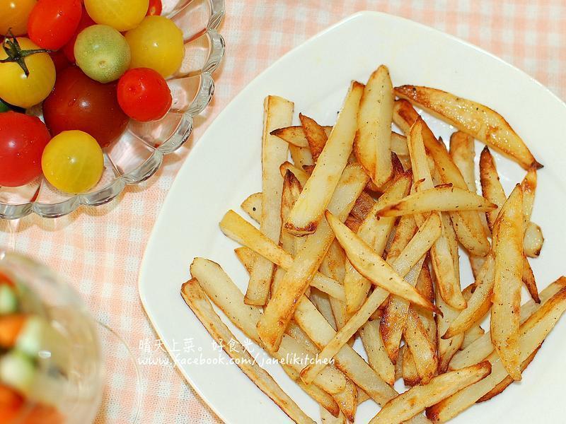 香烤奶油椒盐薯条的做法