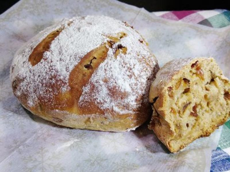 香软可口桂圆核桃面包的做法