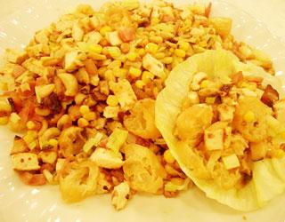 腊味豆腐松的做法