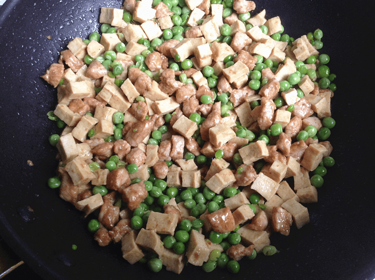 沙茶酱爆炒三丁的做法