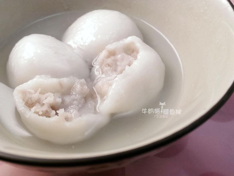 (快速版)芋泥汤圆的做法