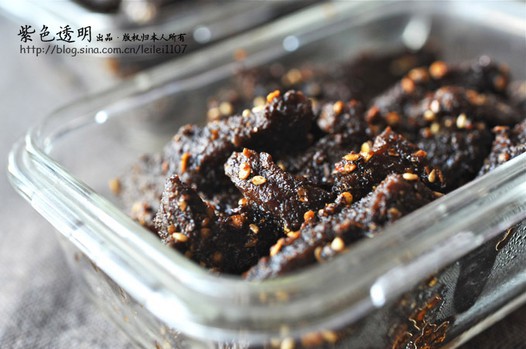 麻辣牦牛牛肉干的做法