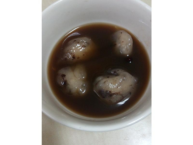 水晶红豆汤圆的做法