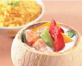 南洋椰汁烩饭的做法