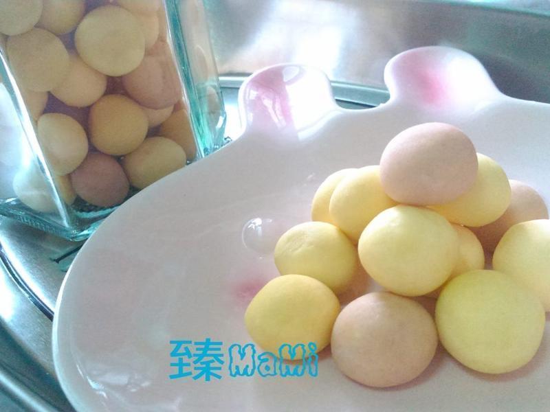 缤纷水果小馒头(无油-烤箱.电锅皆可)的做法