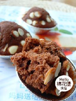 巧克力杏仁玛芬的做法