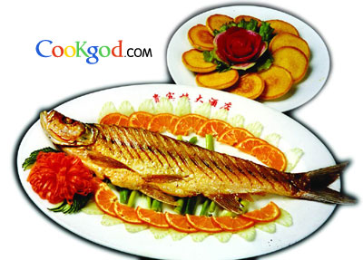 一品香葱煎白鱼的做法