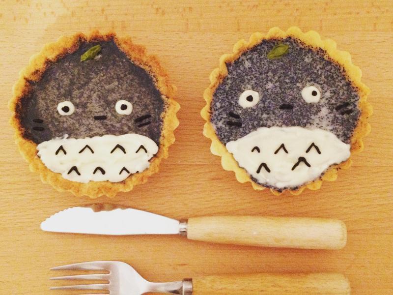 龙猫的黑芝麻塔的做法