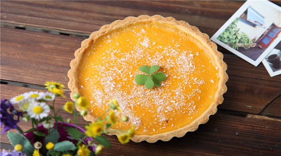 秋冬时令小甜品——奶香南瓜派的做法