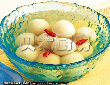 龙井汤圆的做法