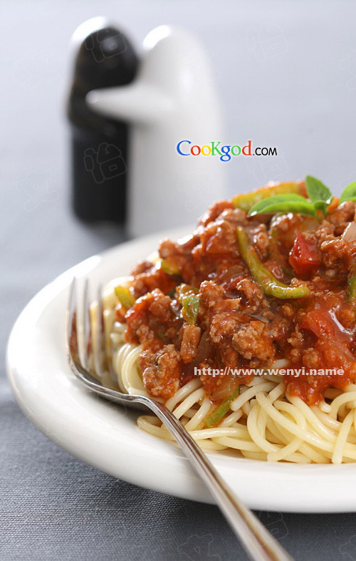 肉酱意大利面的做法