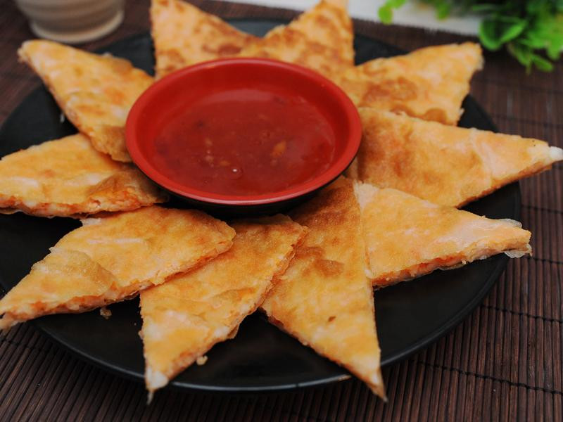 月亮虾饼的做法