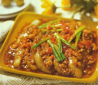 油淋茄子的做法