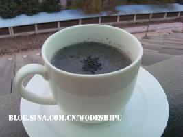 补肾时节【鲜奶芝麻糊】的做法