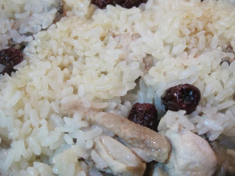 鸡胸肉煮麻油鸡饭的做法