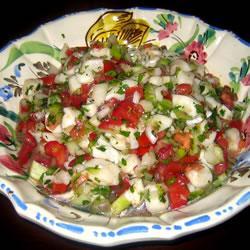 酸桔汁腌扇贝的做法