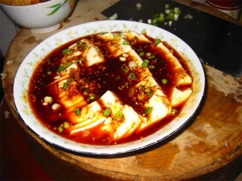 酸辣豆花的做法