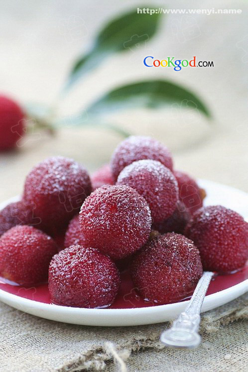 酒浸杨梅的做法