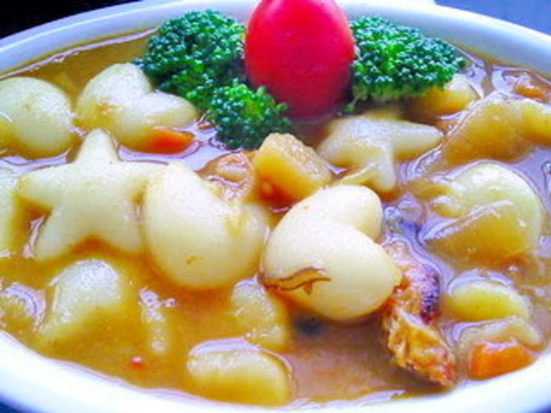 咖哩年糕的做法