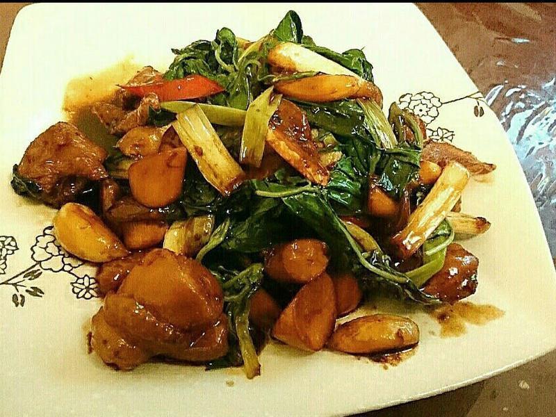 简单的幸福~三杯杏鲍菇&鸡的做法