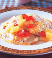 酸熘荷包蛋的做法