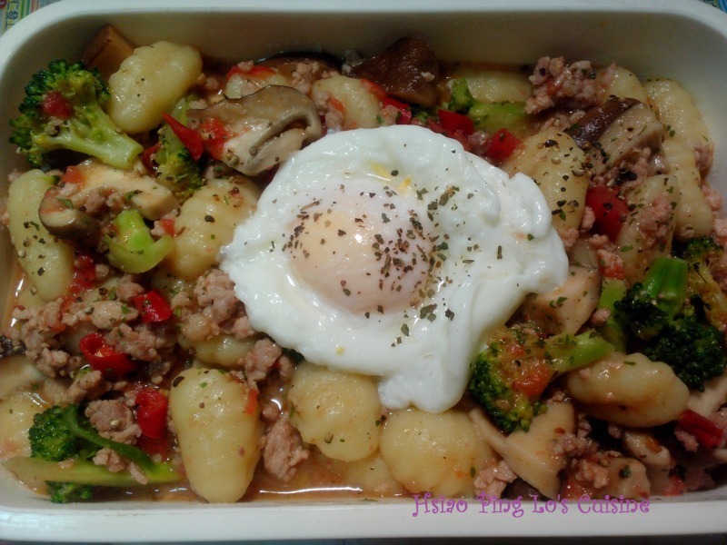 蔬菜绞肉义面疙瘩的做法