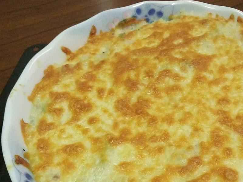 焗烤白酱炖菜的做法