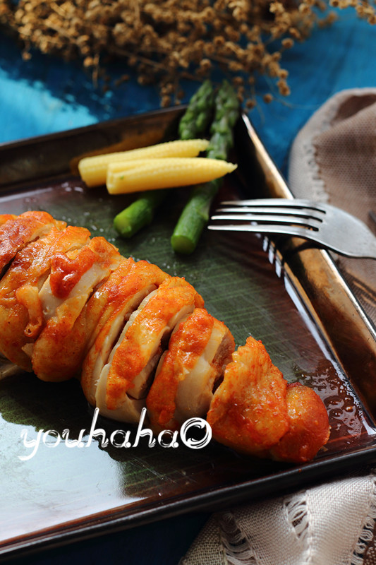 奥尔良烤鸡腿卷的做法