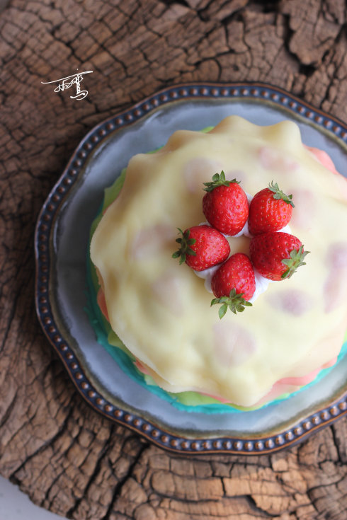 彩虹千层可丽饼的做法