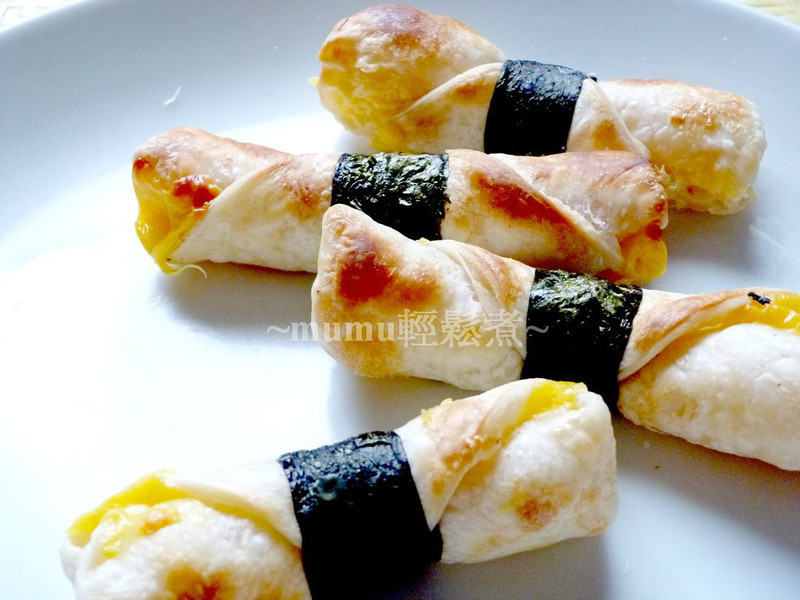 【芝司乐】爆浆起司海苔烧的做法