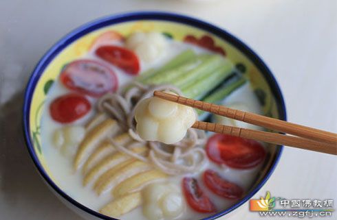 豆浆冷面的做法