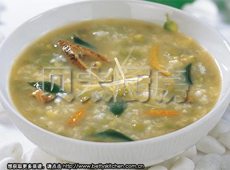 海带绿豆粥的做法
