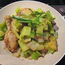 香茅西芹鸡的做法