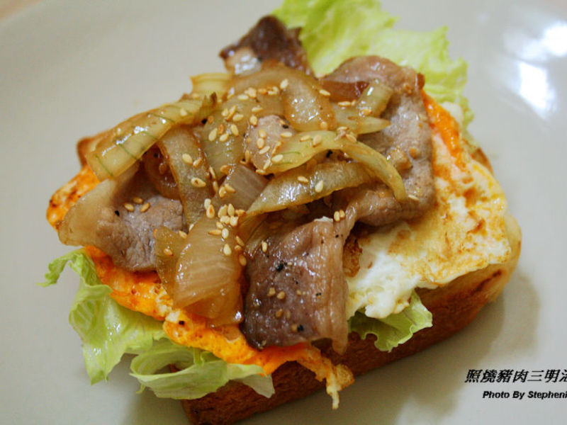 照烧猪肉三明治的做法