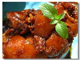 冰糖肘子的做法