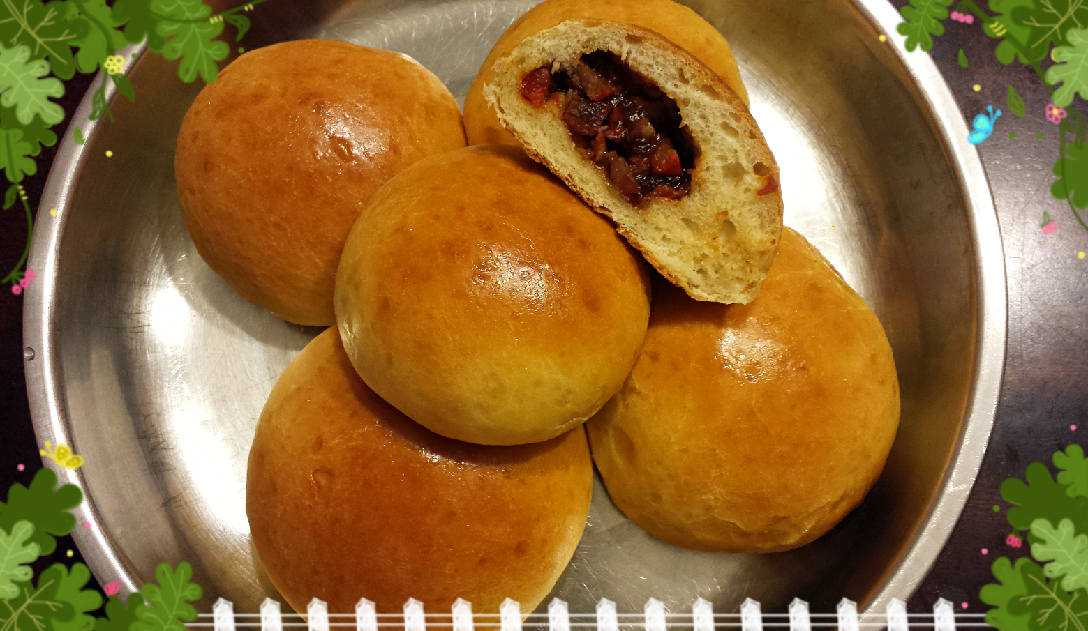 广式叉烧餐包的做法