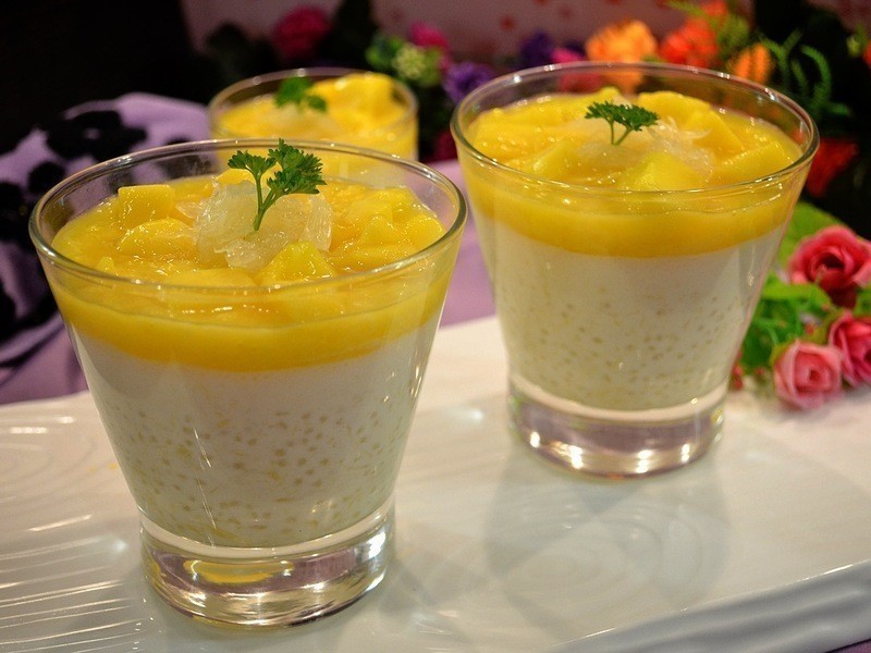 杨枝甘露冻杯的做法