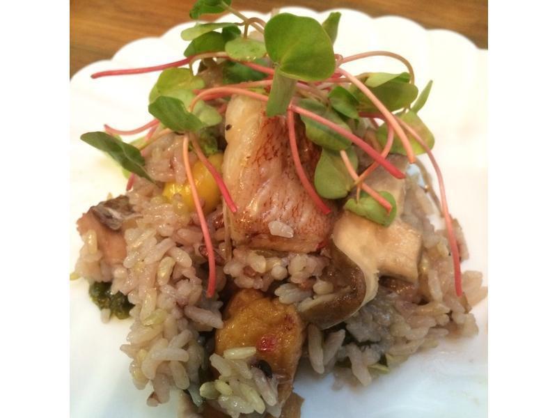 五色米鲷鱼斧饭(夏洛蒂)的做法