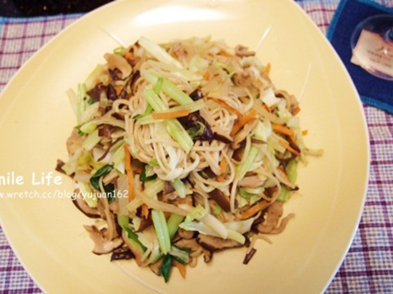 什锦炒燕麦面的做法